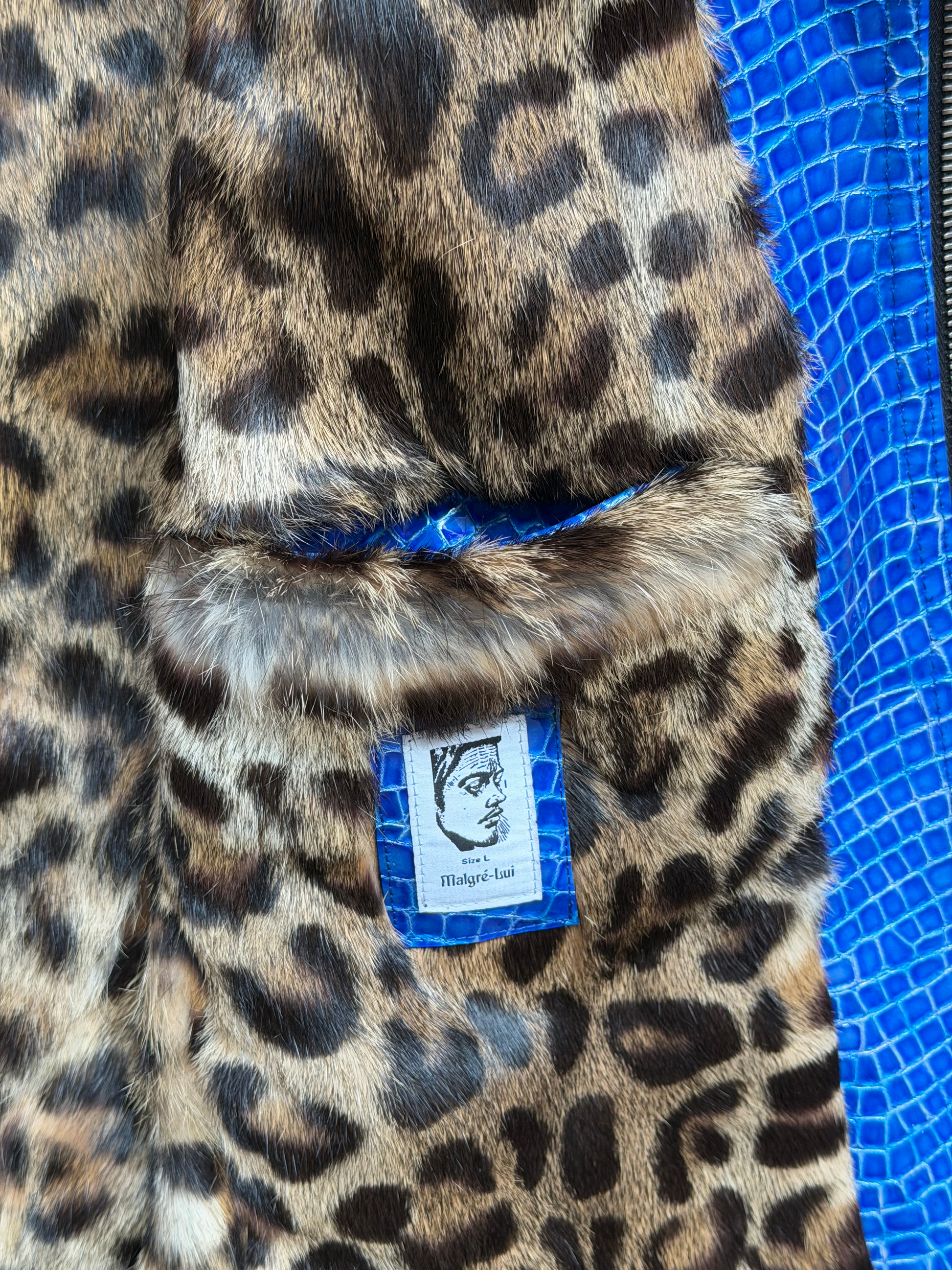 COBALT LEOPARDINE